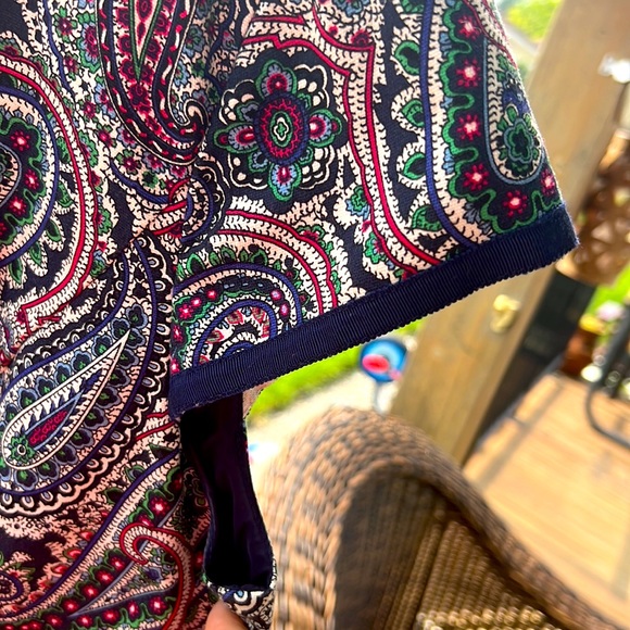 Talbots dress paisley - Picture 4 of 9